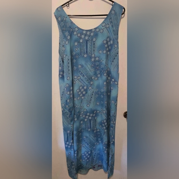 Impressions by California reversible maxi dress/Sz XL - Picture 3 of 4